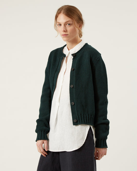 BRIGITTE cotton and cashmere cardigan