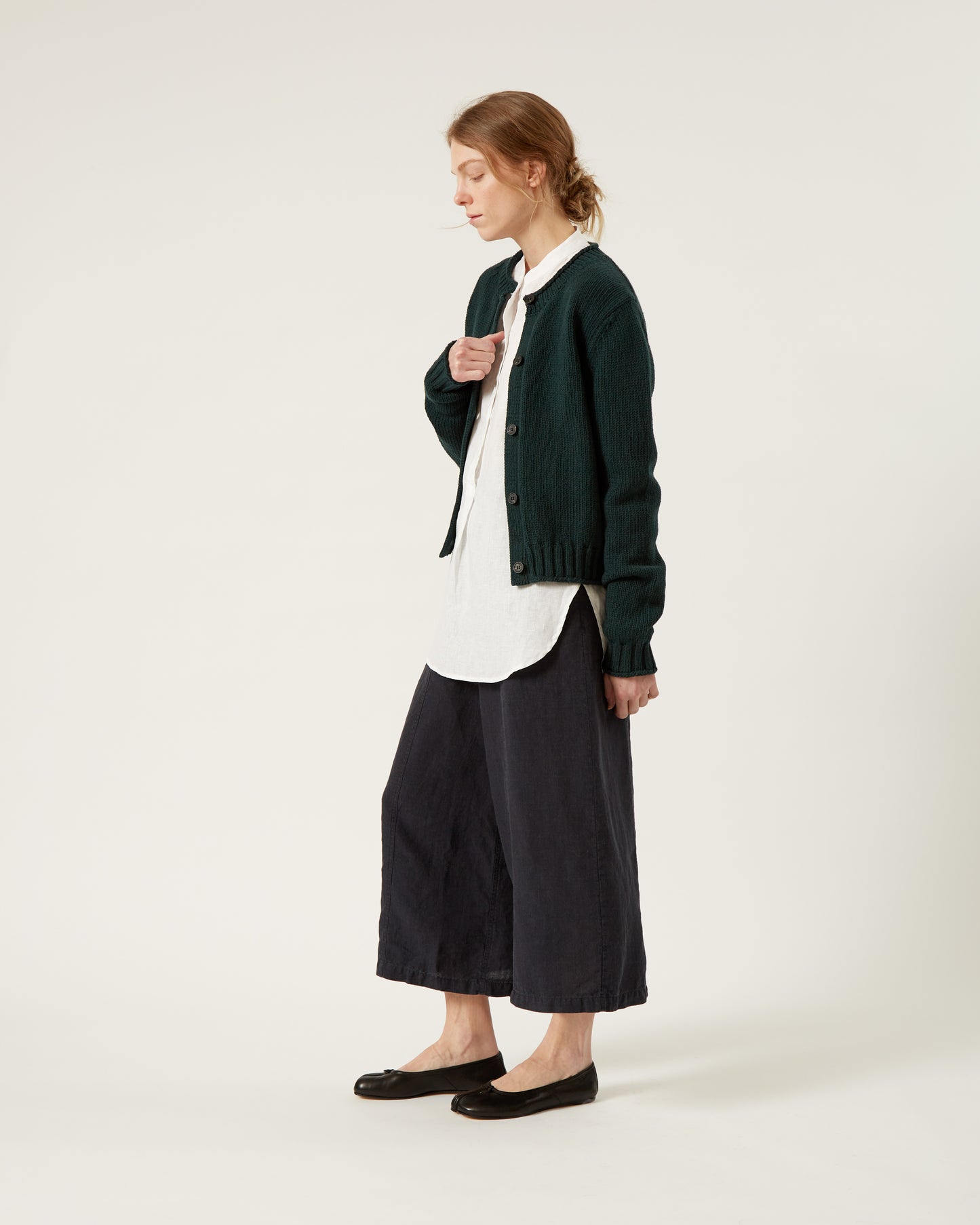 DOMI pants in heavyweight linen