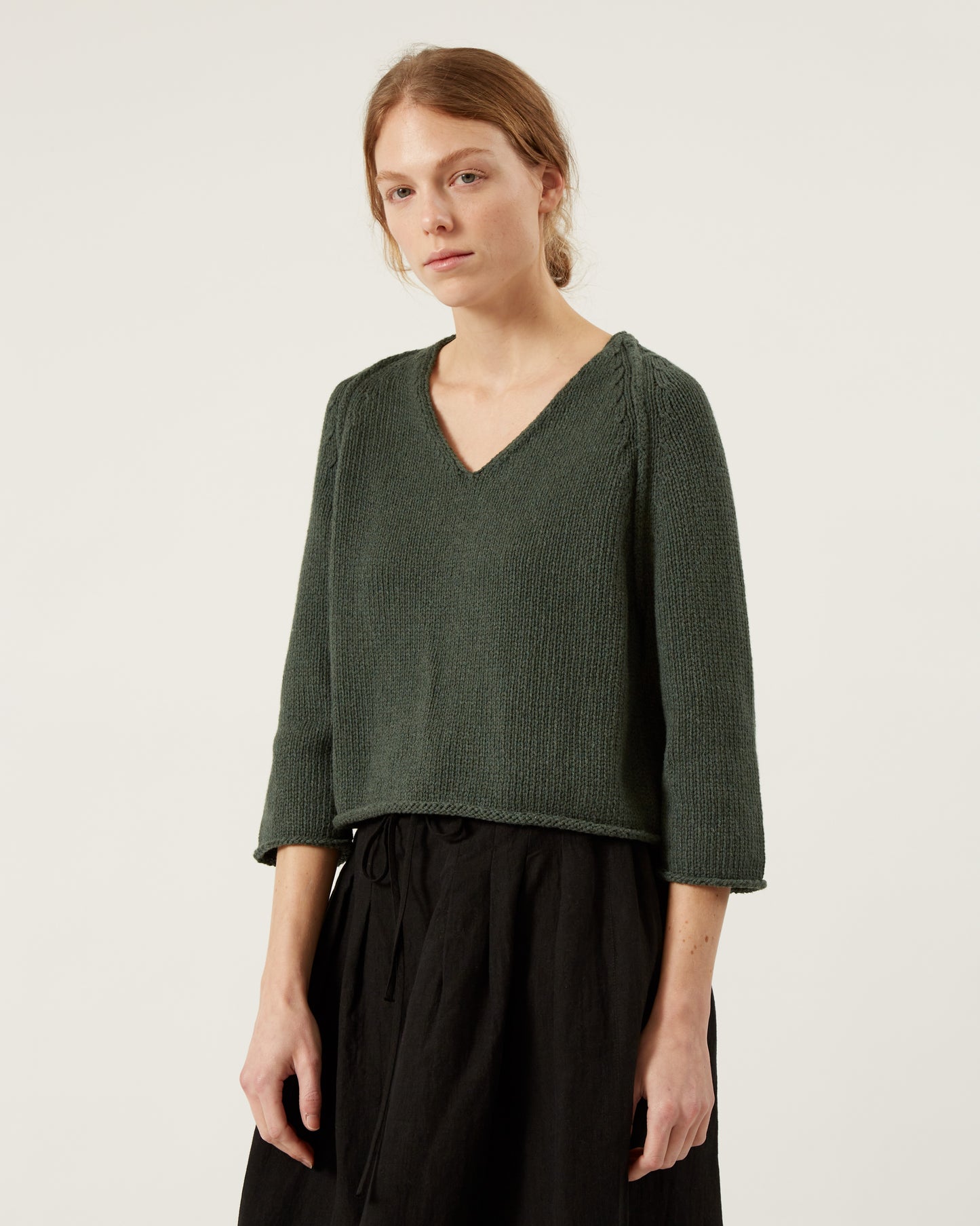 ESTELLE cotton and cashmere sweater