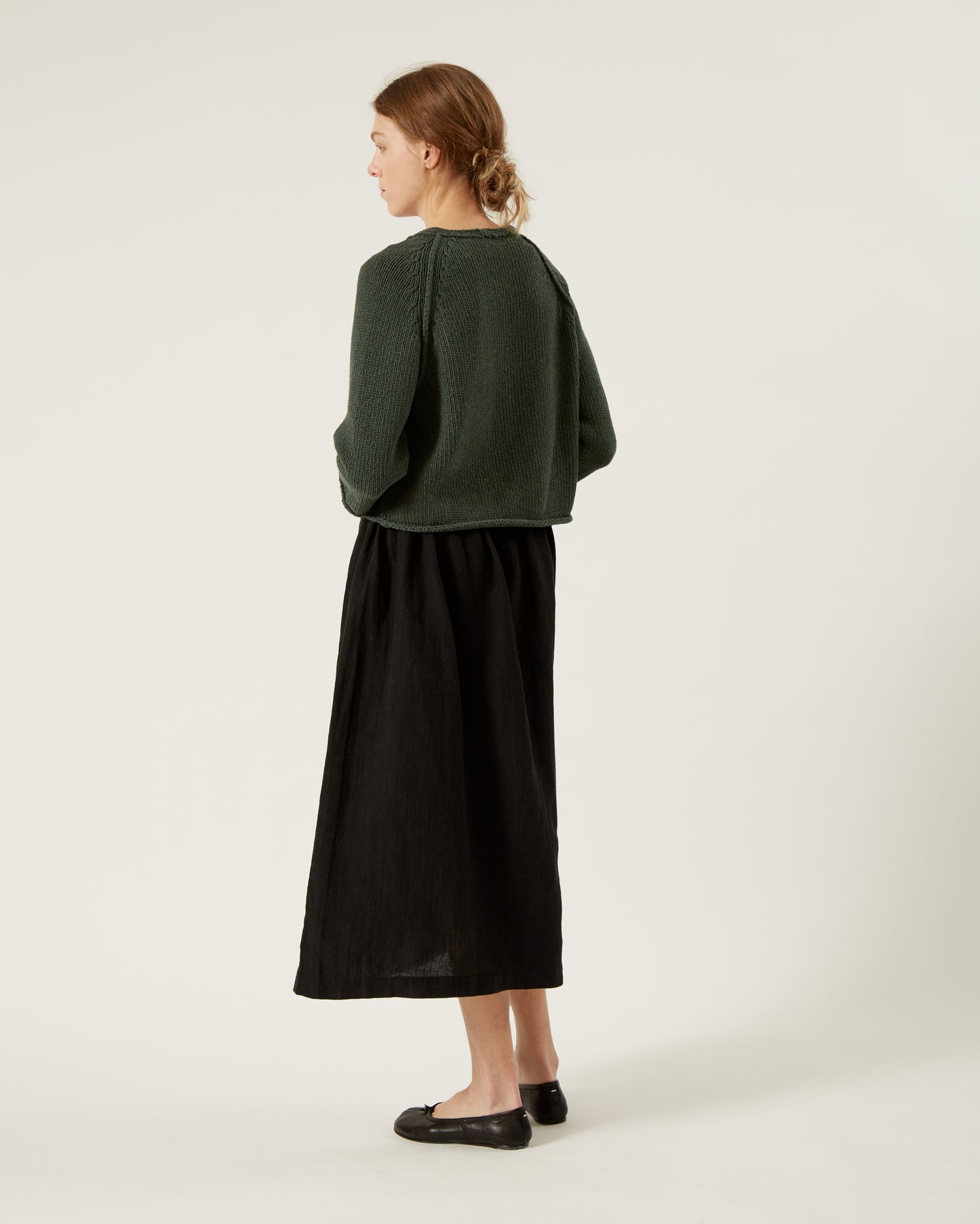 LIA skirt in heavyweight linen