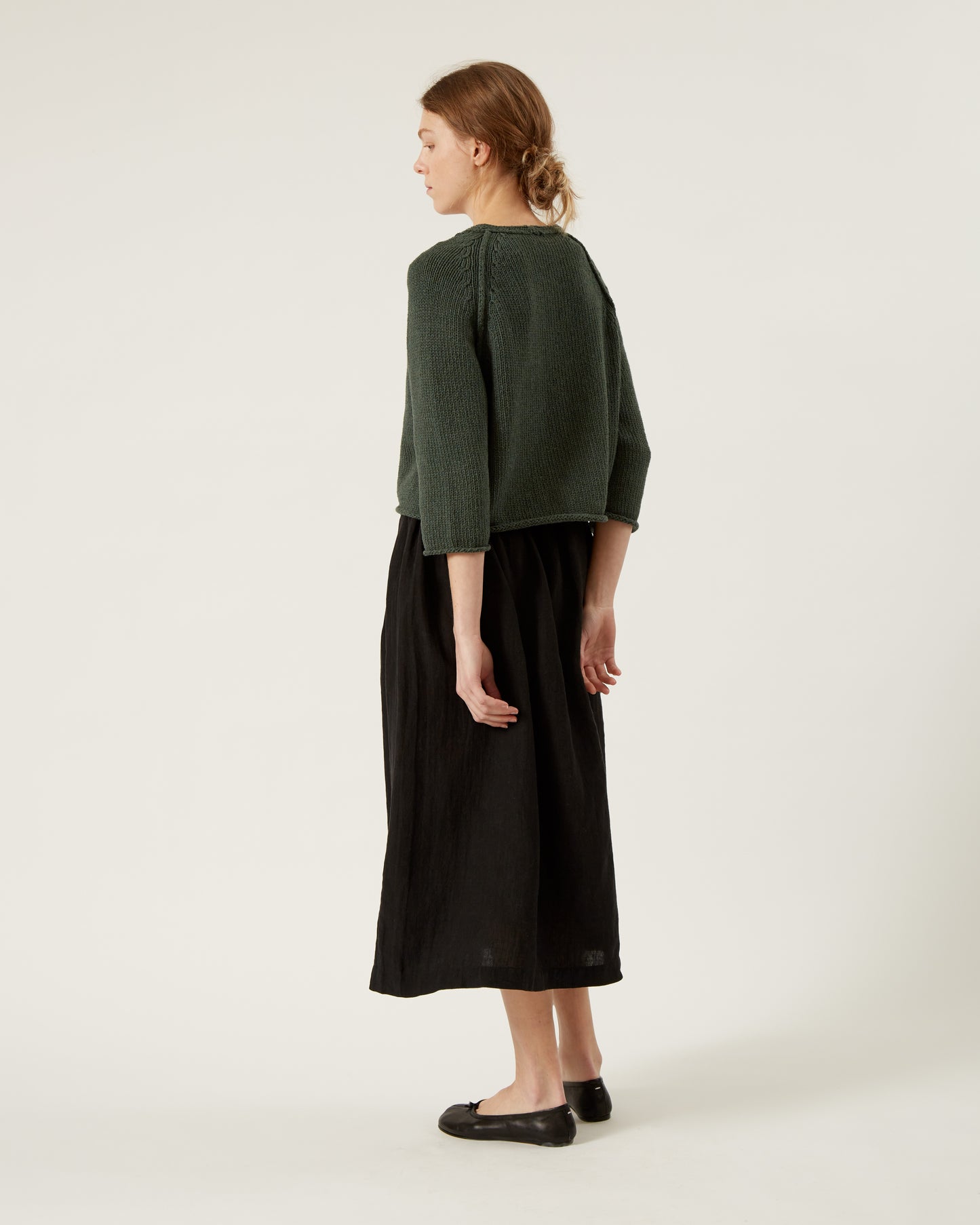 LIA skirt in heavyweight linen