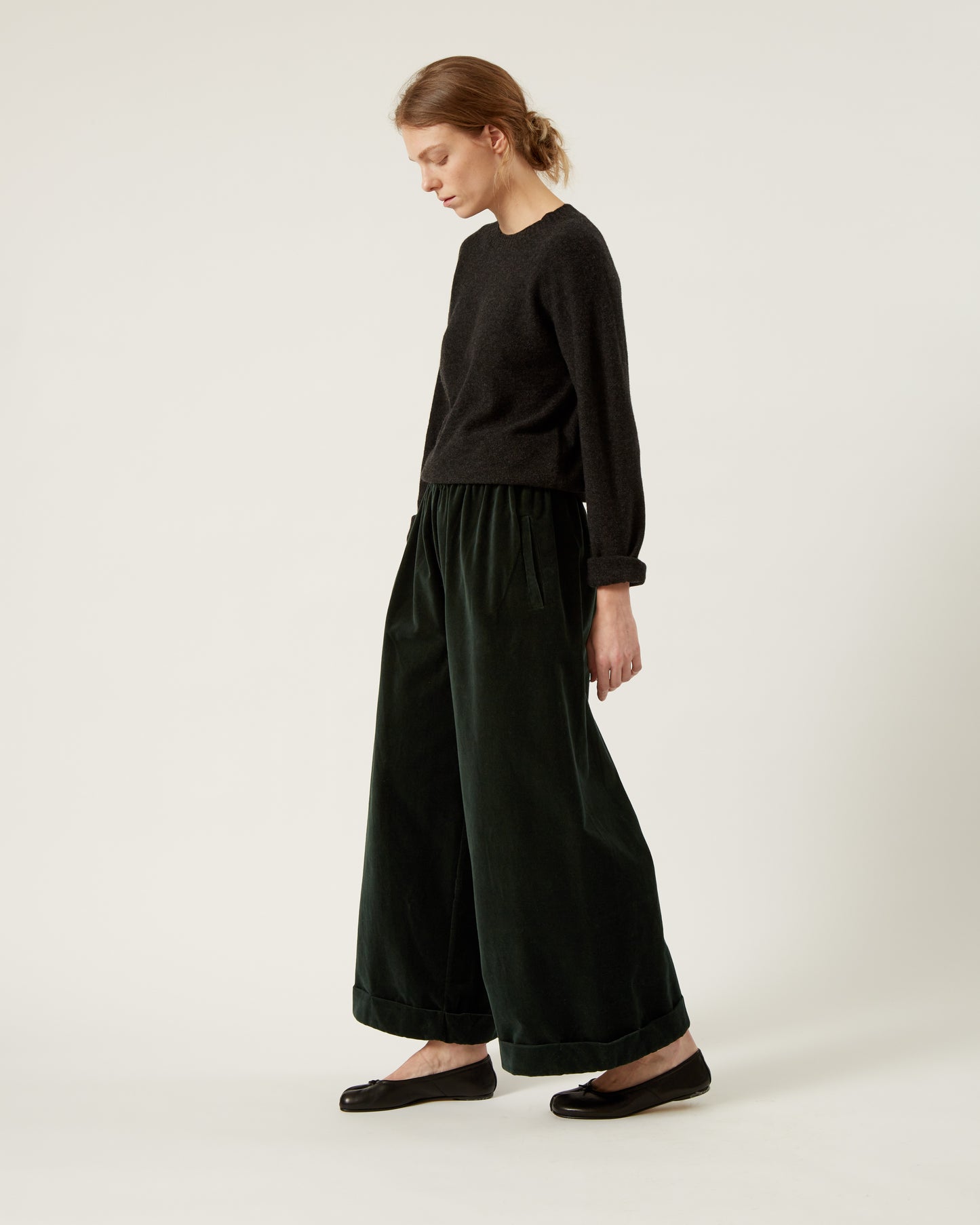 BROOKLYN velvet pants