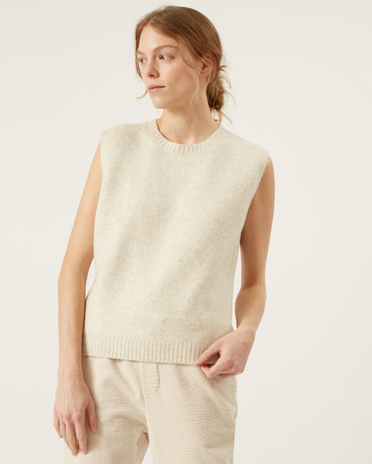 sleeveless wool sweater KENNEDY