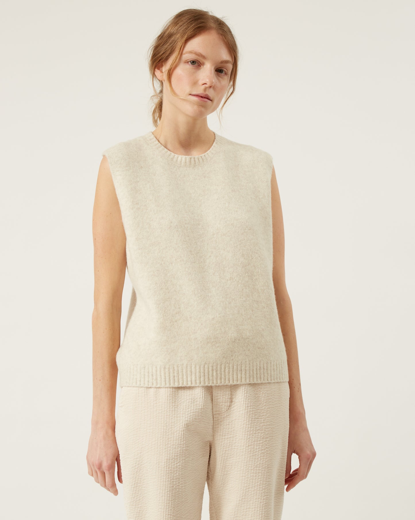 sleeveless wool sweater KENNEDY