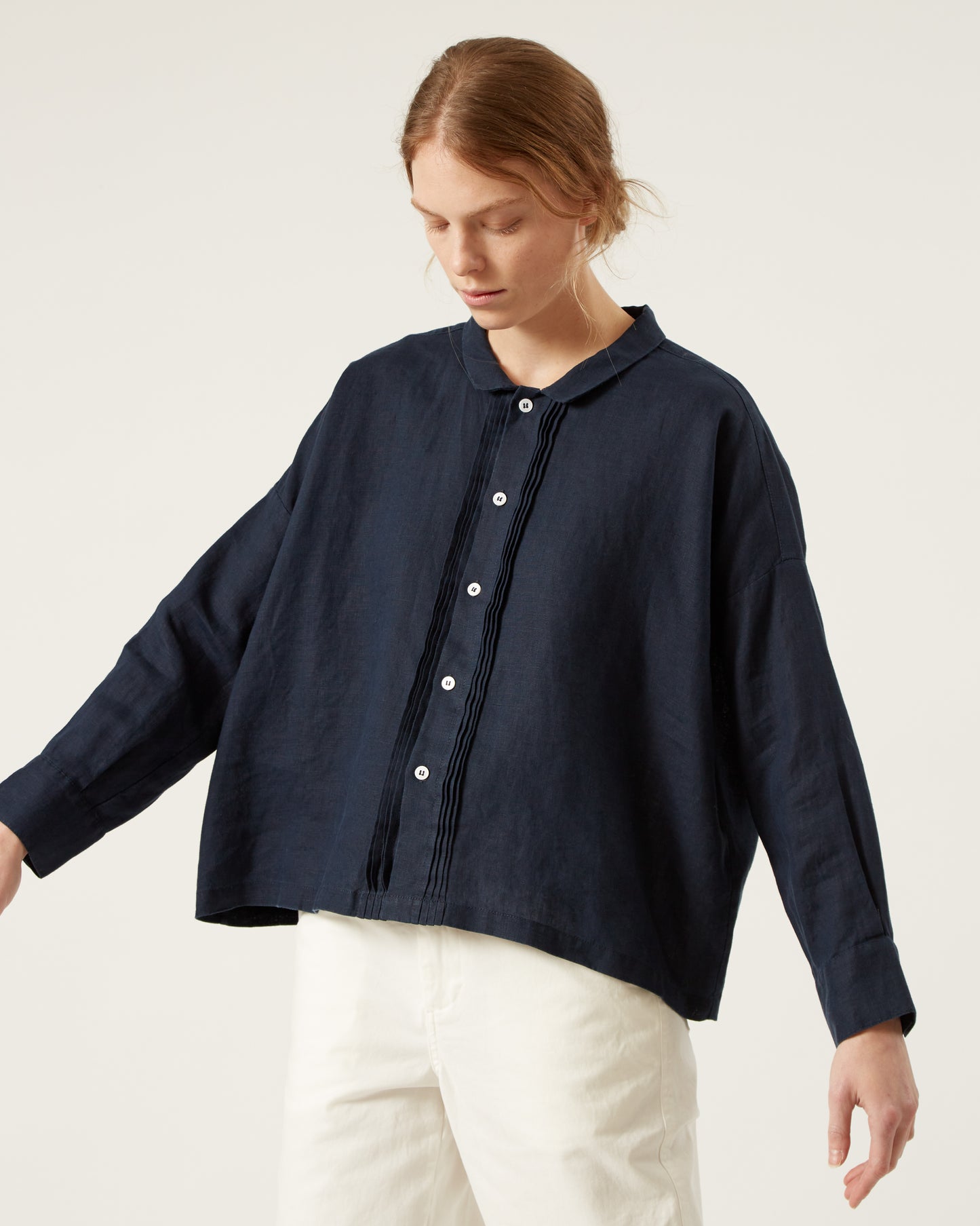 NOOR linen shirt