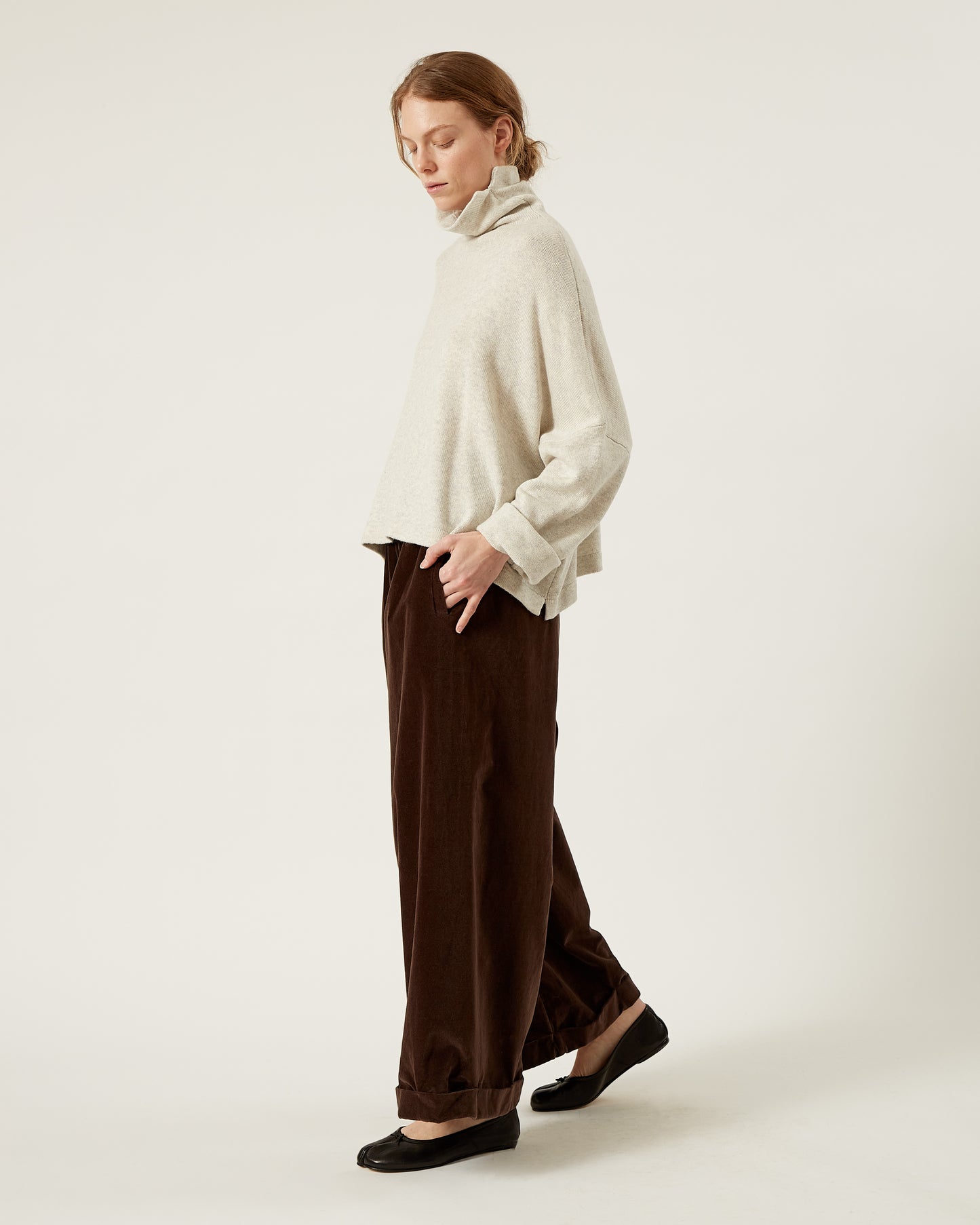 TANIA wool and cashmere sweater