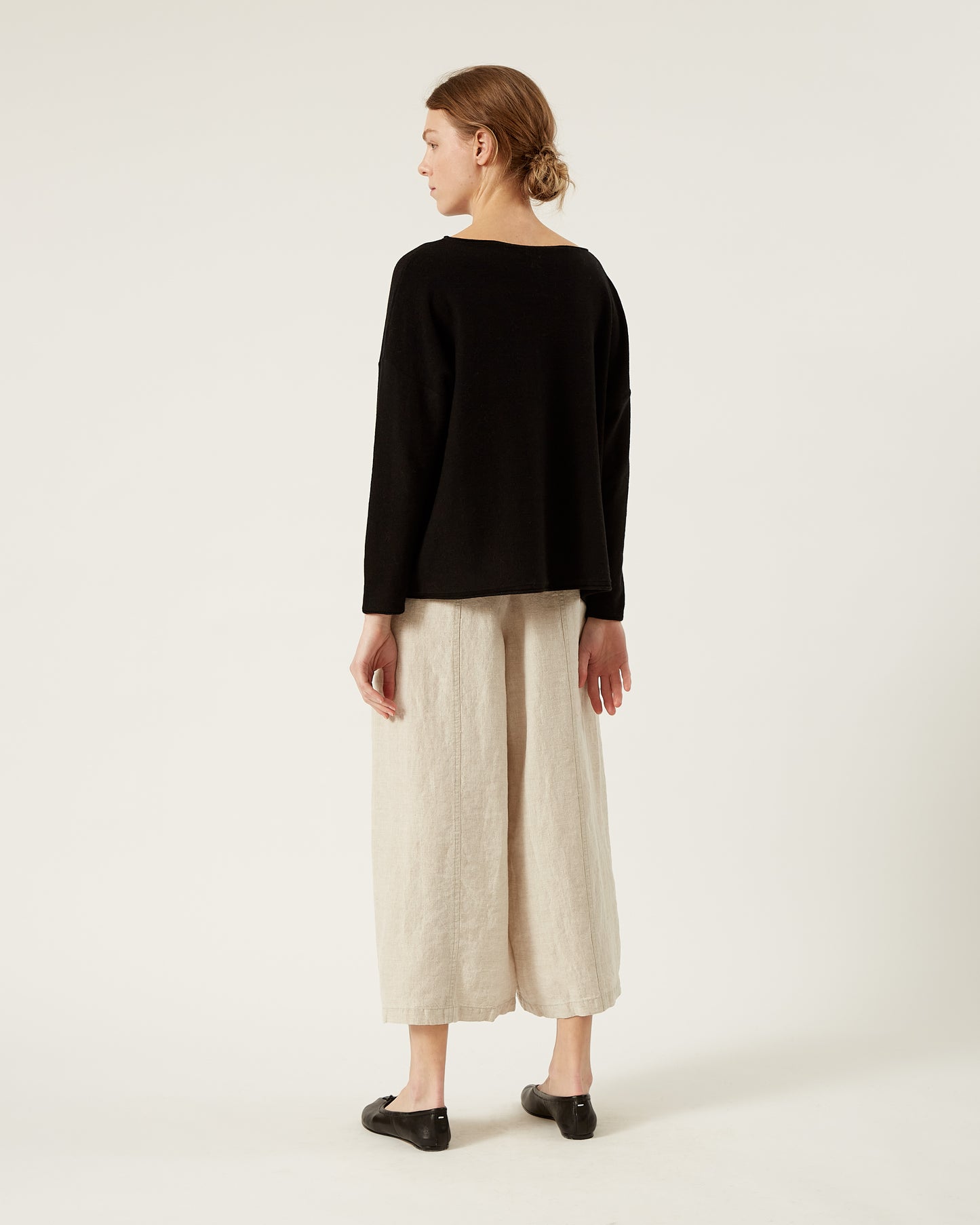 LUCILE cotton and cashmere sweater