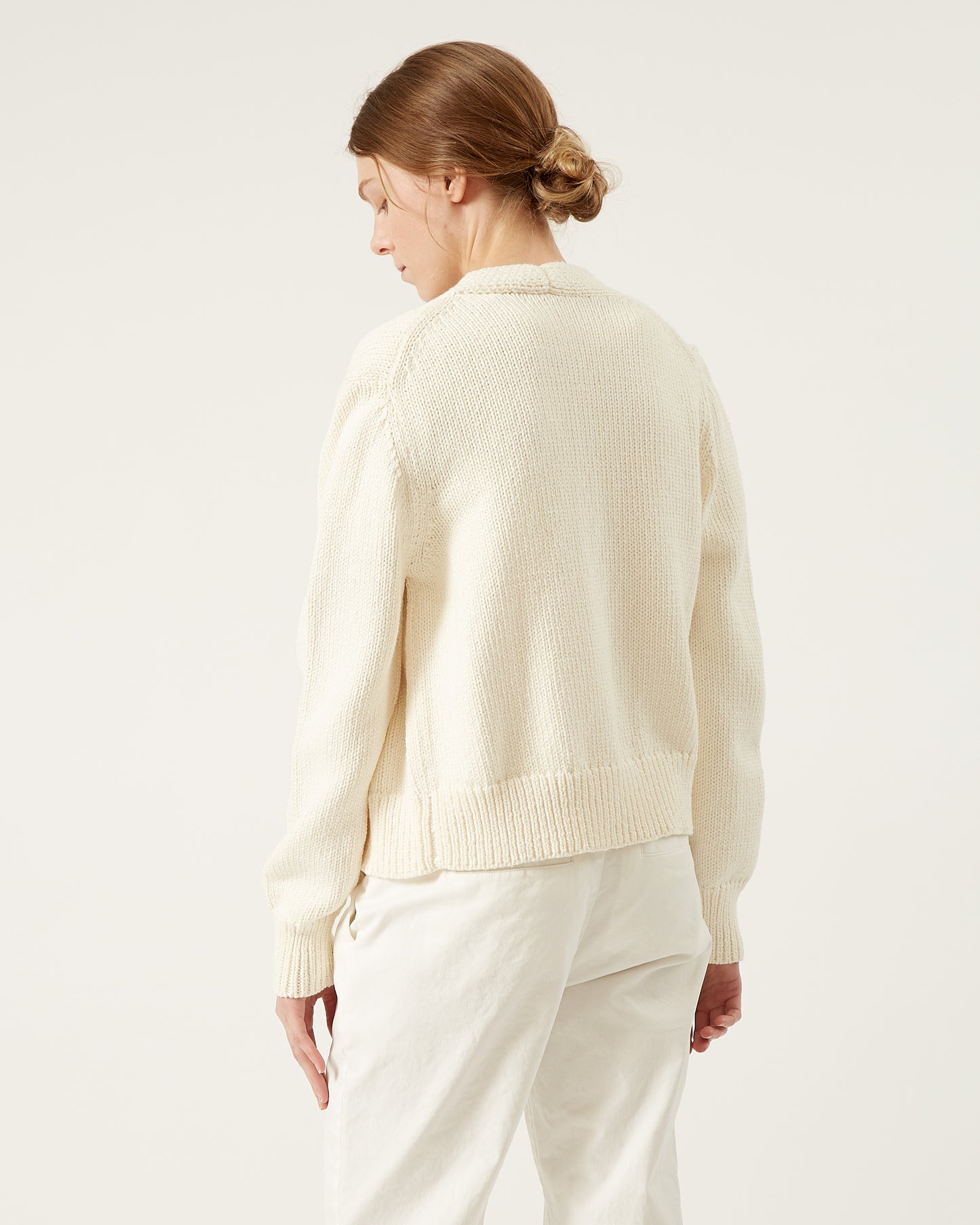 BERTHE cotton and cashmere cardigan