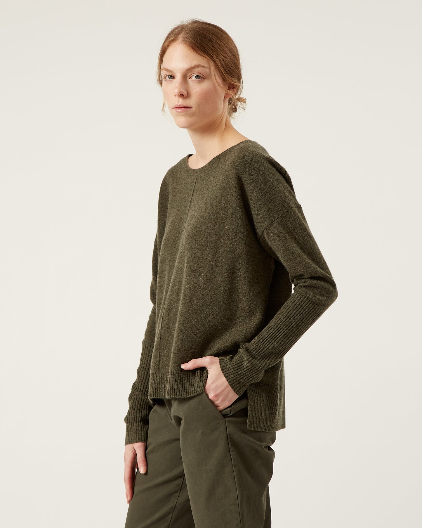 KENT wool and cashmere sweater