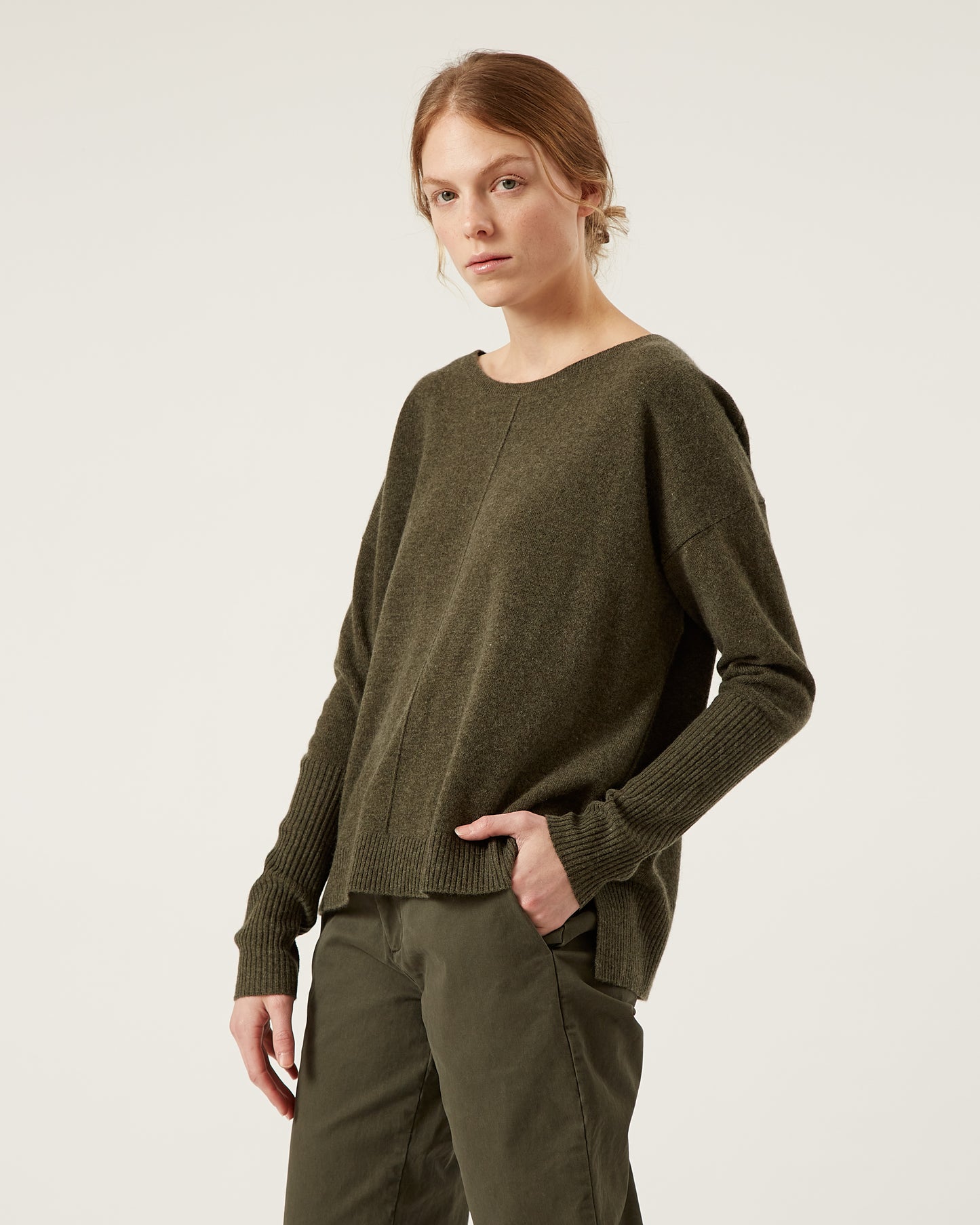 KENT wool and cashmere sweater