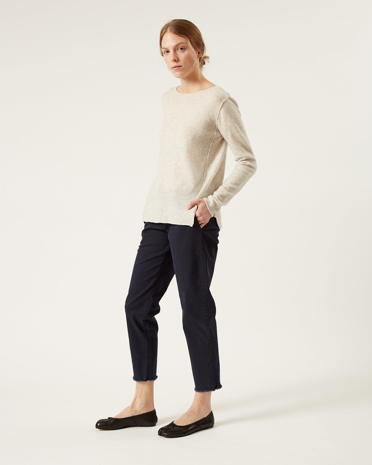 BEVI wool and cashmere sweater 