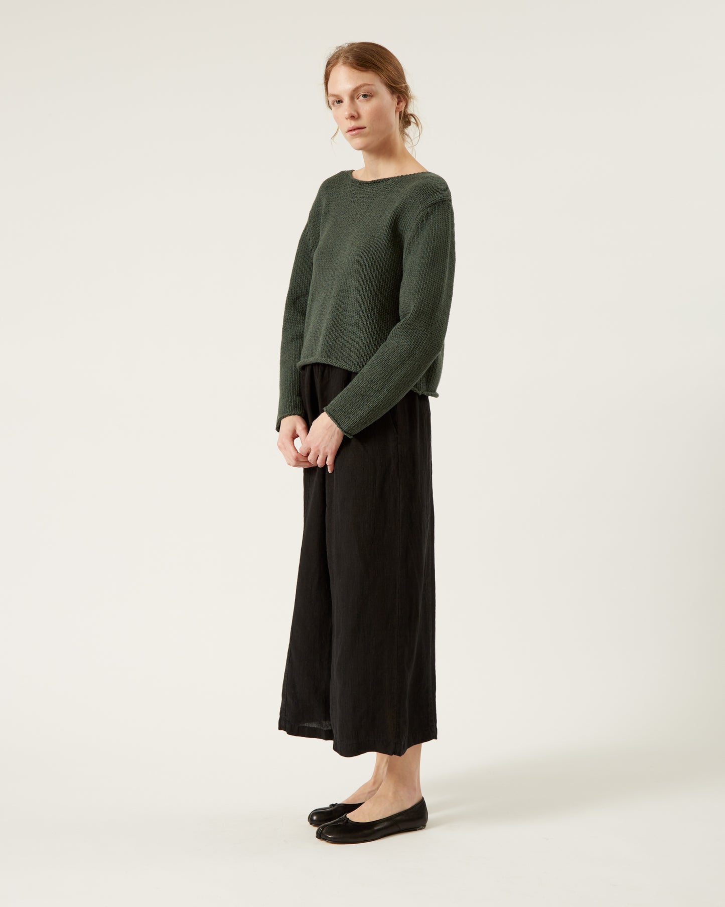 AGATHE cotton and cashmere sweater