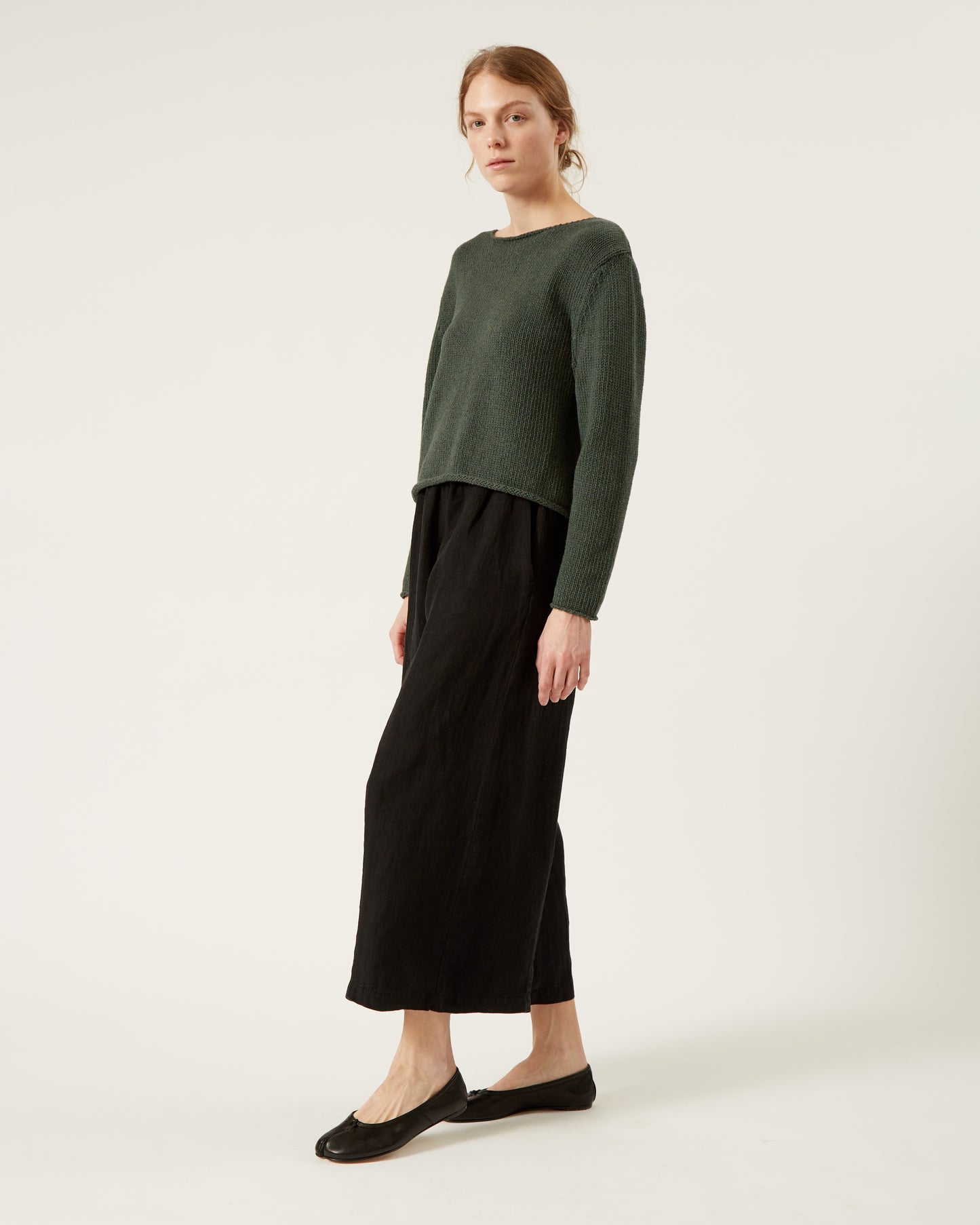 AGATHE cotton and cashmere sweater