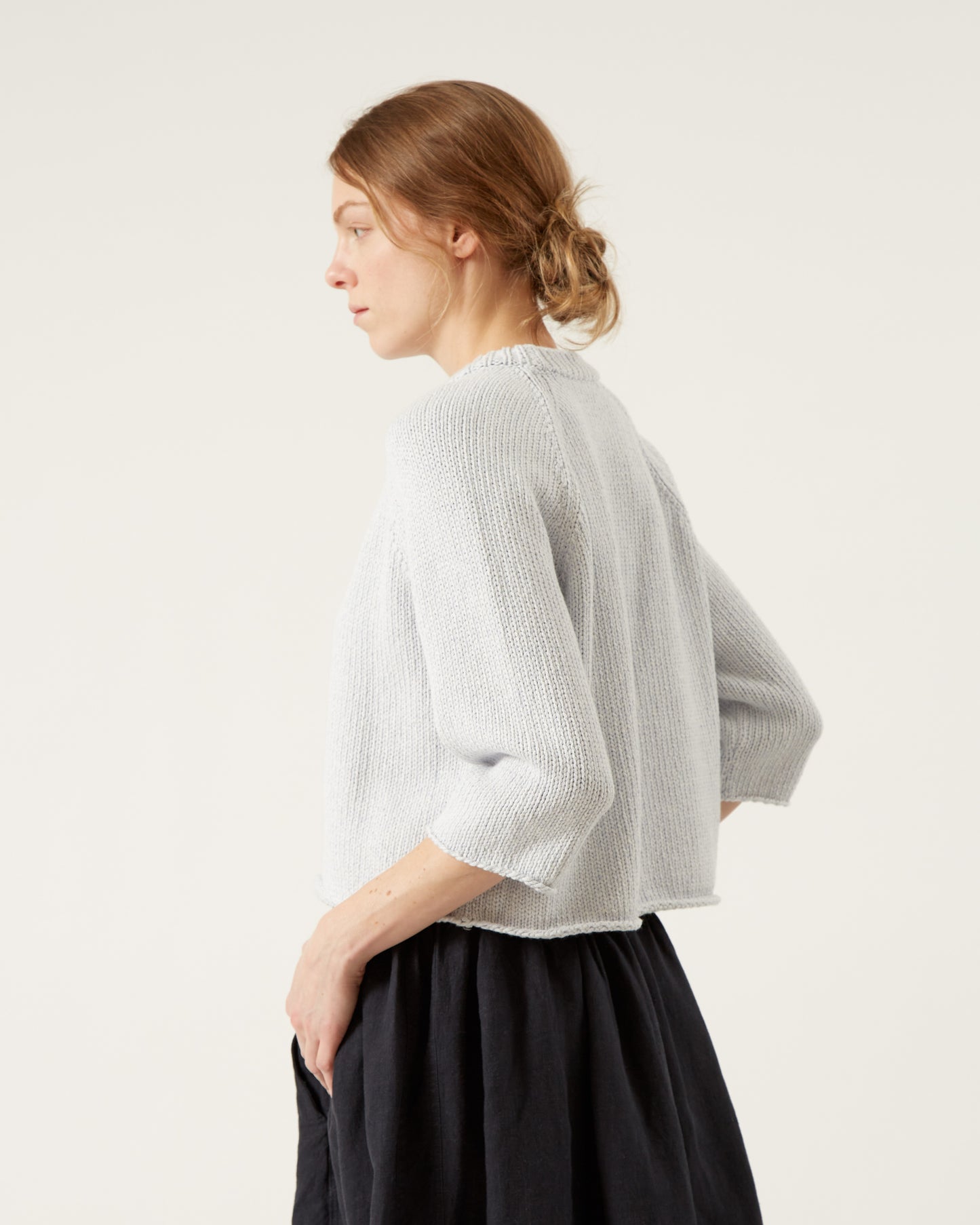 JEANNE cotton and cashmere sweater