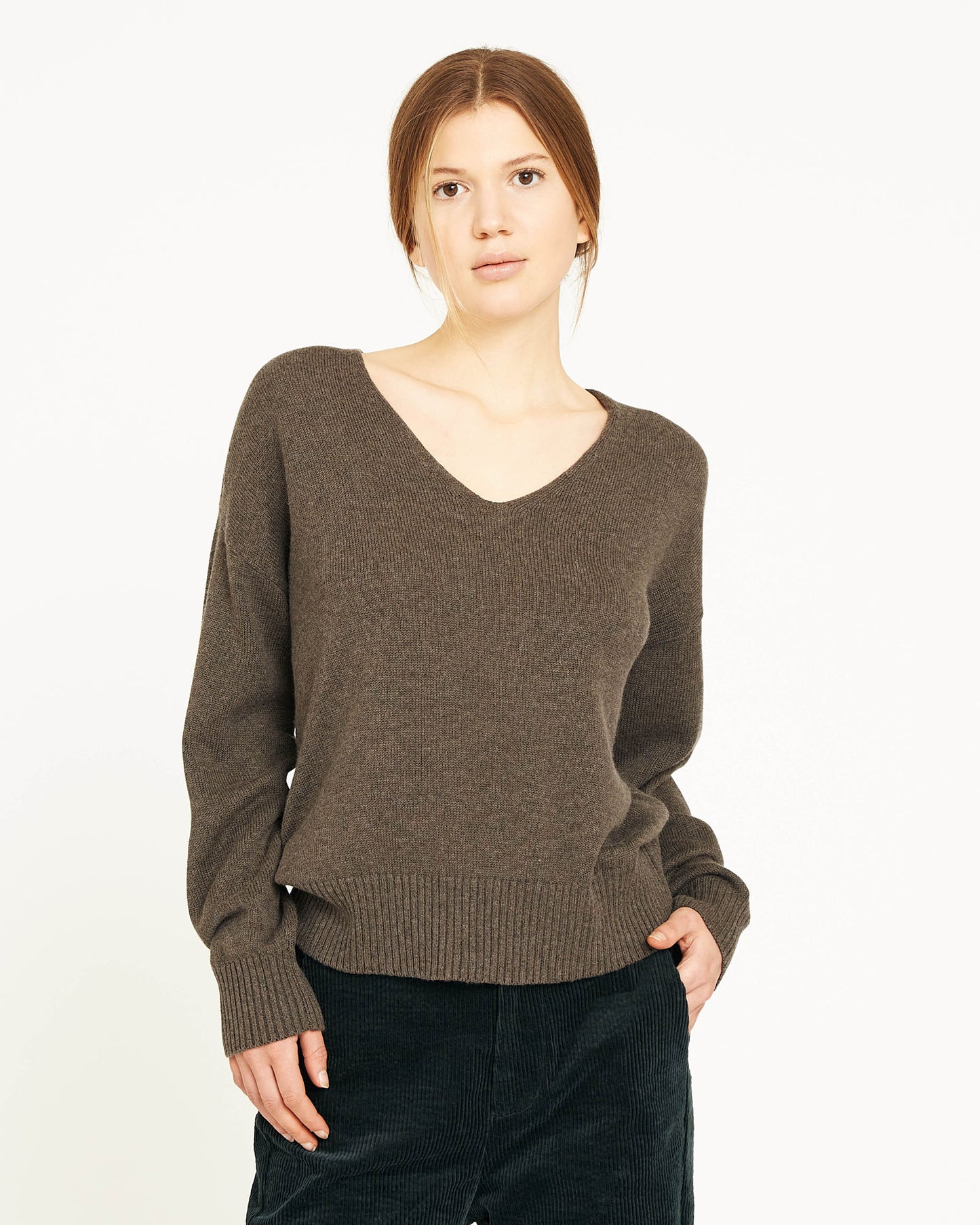 CLARA cotton and cashmere sweater