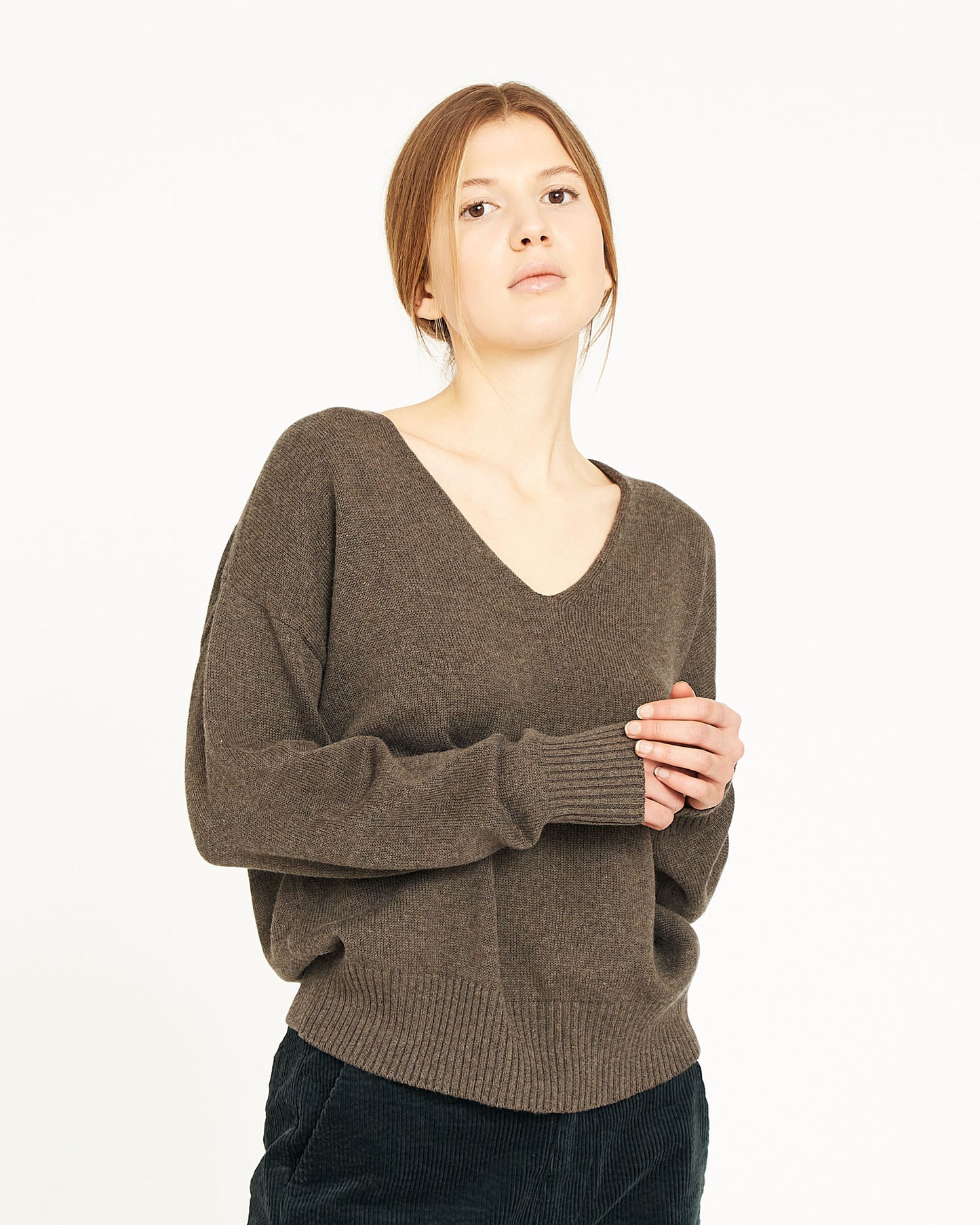 sweater en coton et cachemire CLARA