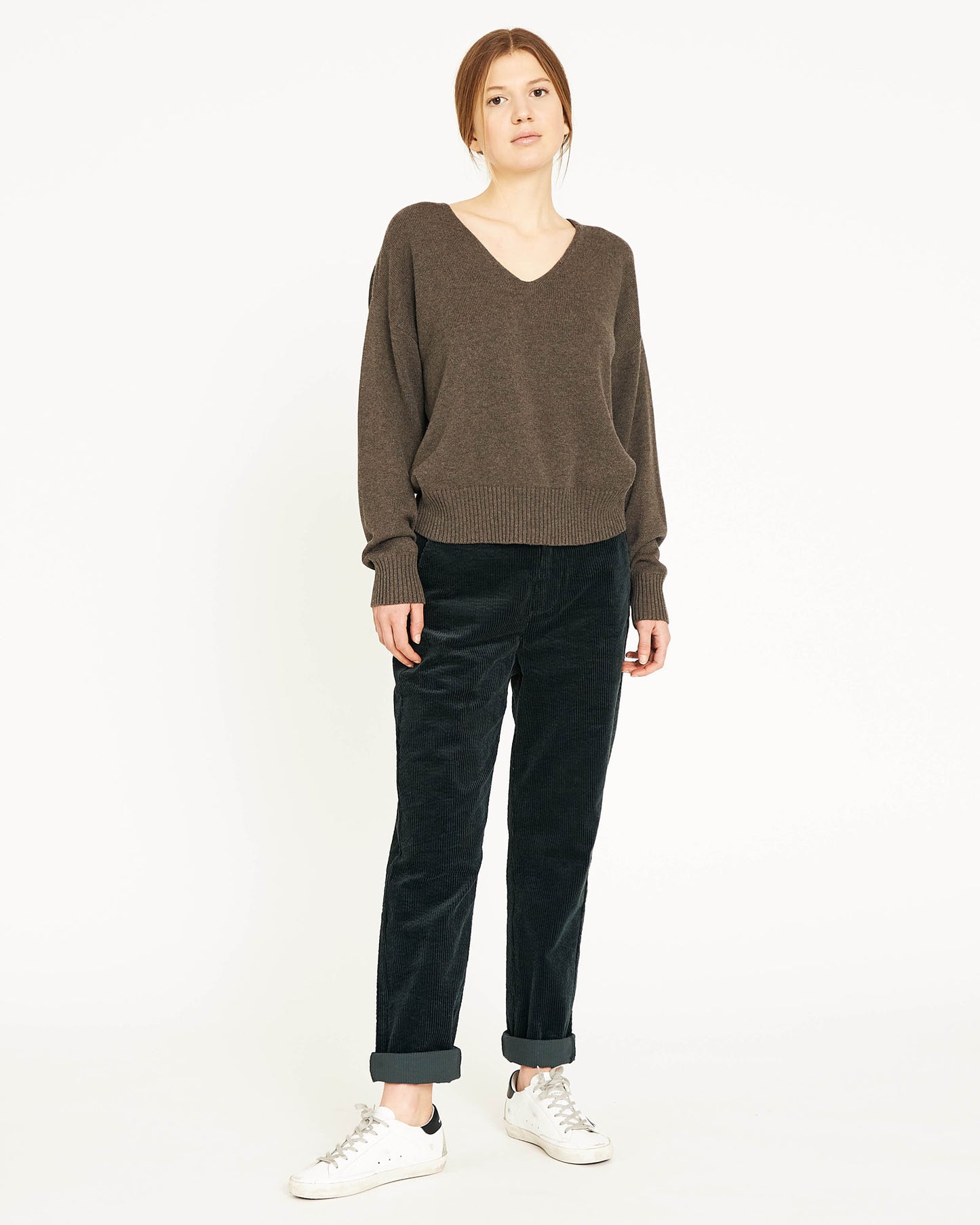 CLARA cotton and cashmere sweater