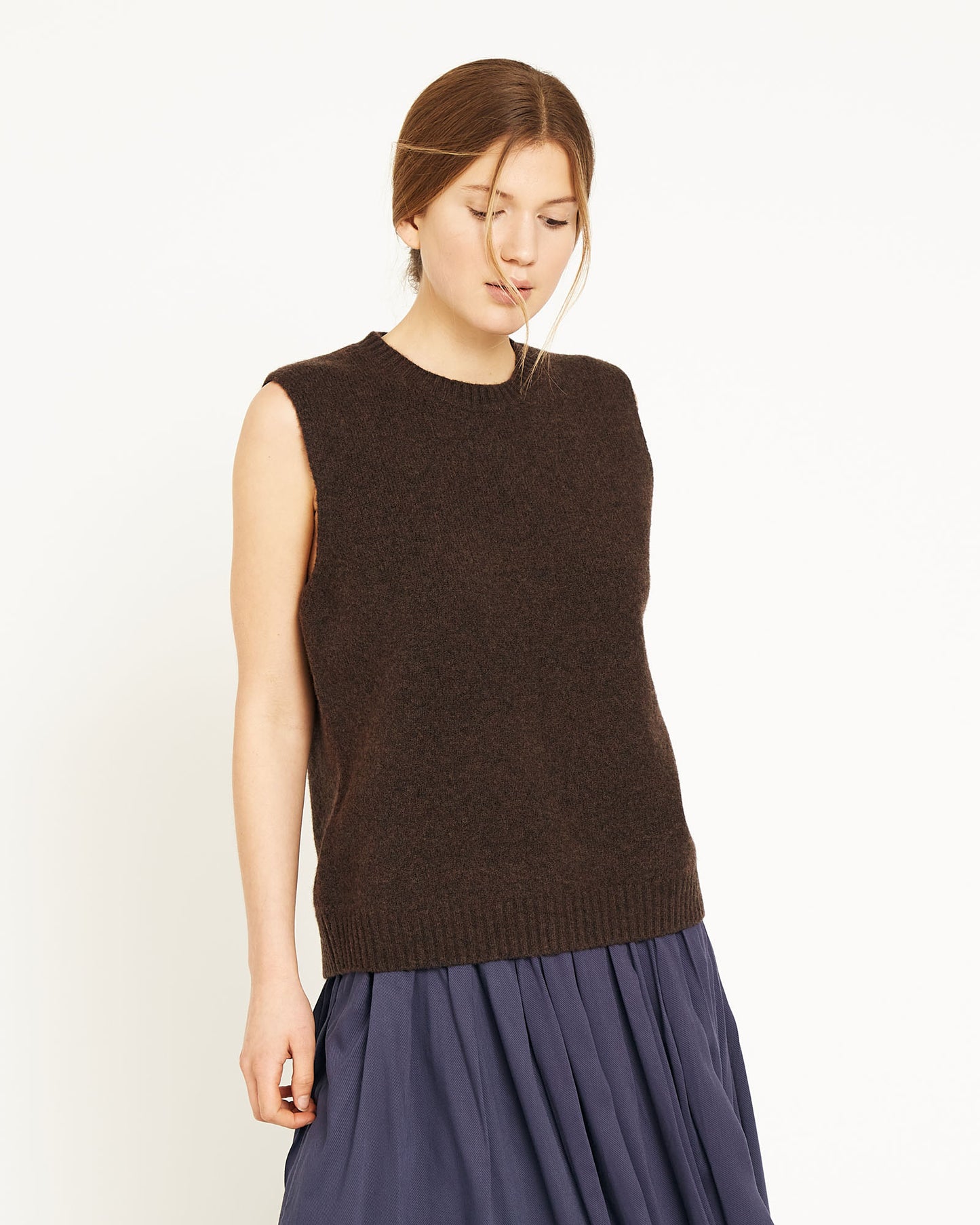 sleeveless wool sweater KENNEDY