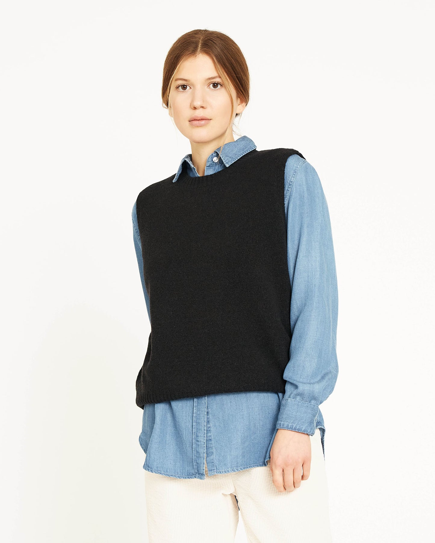 sleeveless wool sweater KENNEDY