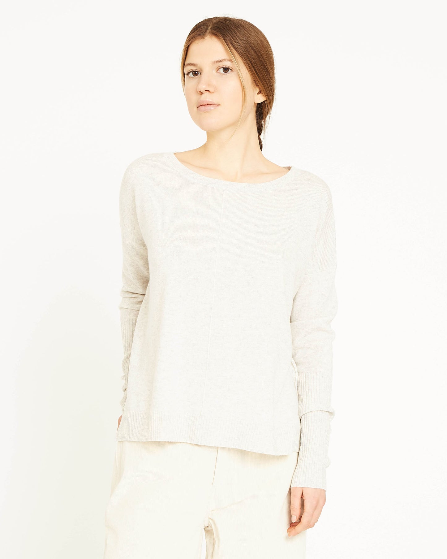 KENT wool and cashmere sweater