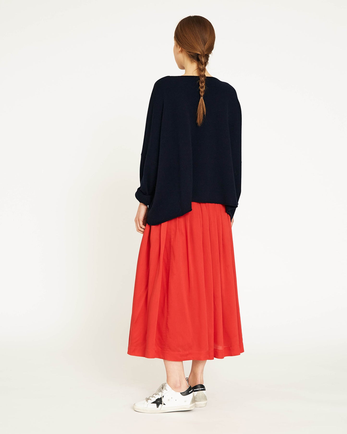 LOLA rayon twill skirt