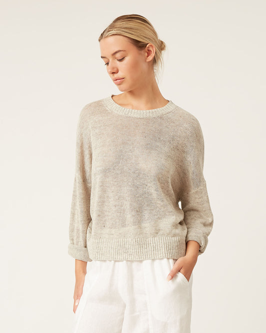 NOA linen sweater