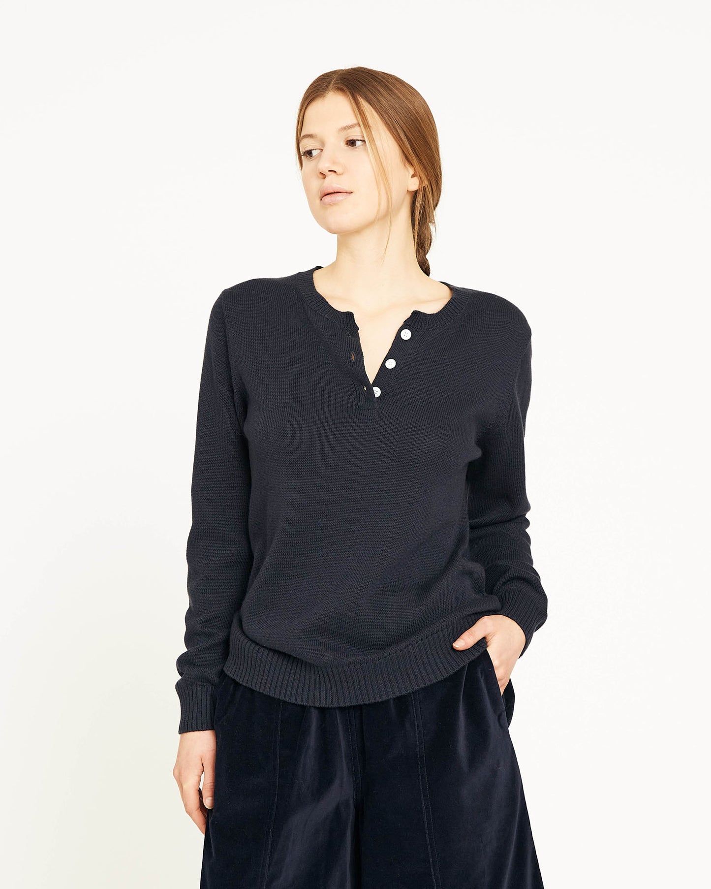 PENNY cotton and cashmere sweater