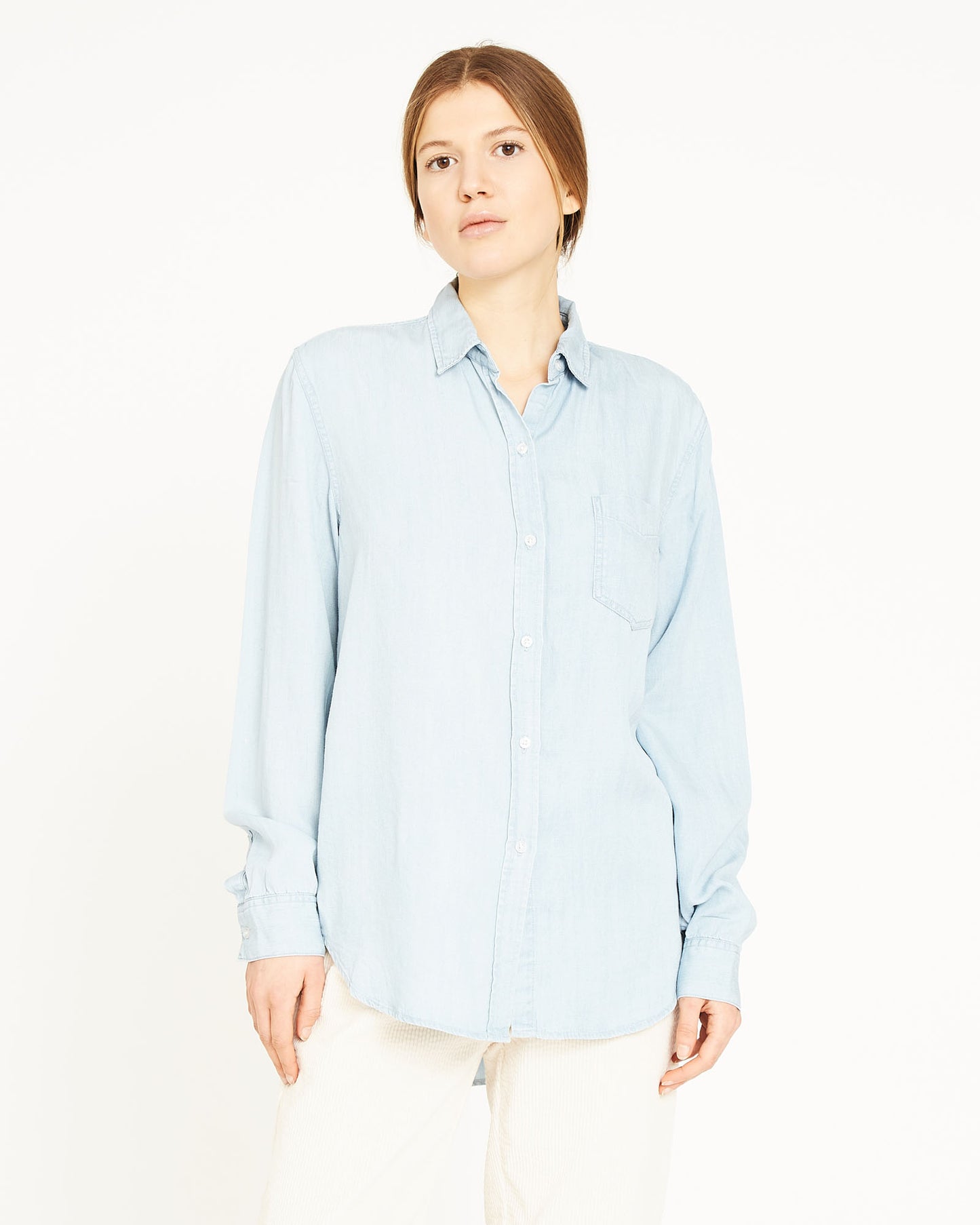 SANDY cotton and lyocell shirt