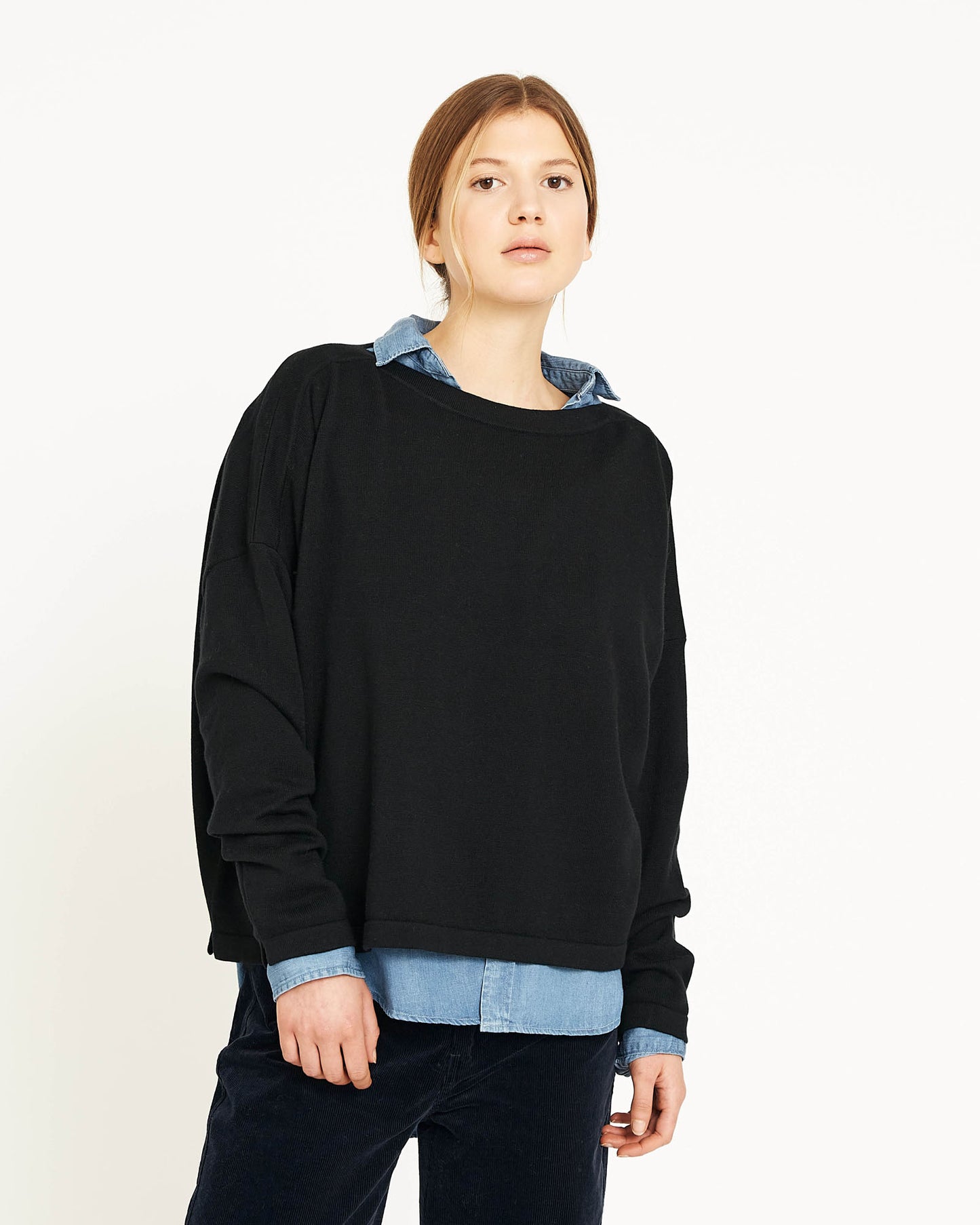 SHERRY cotton and cashmere sweater