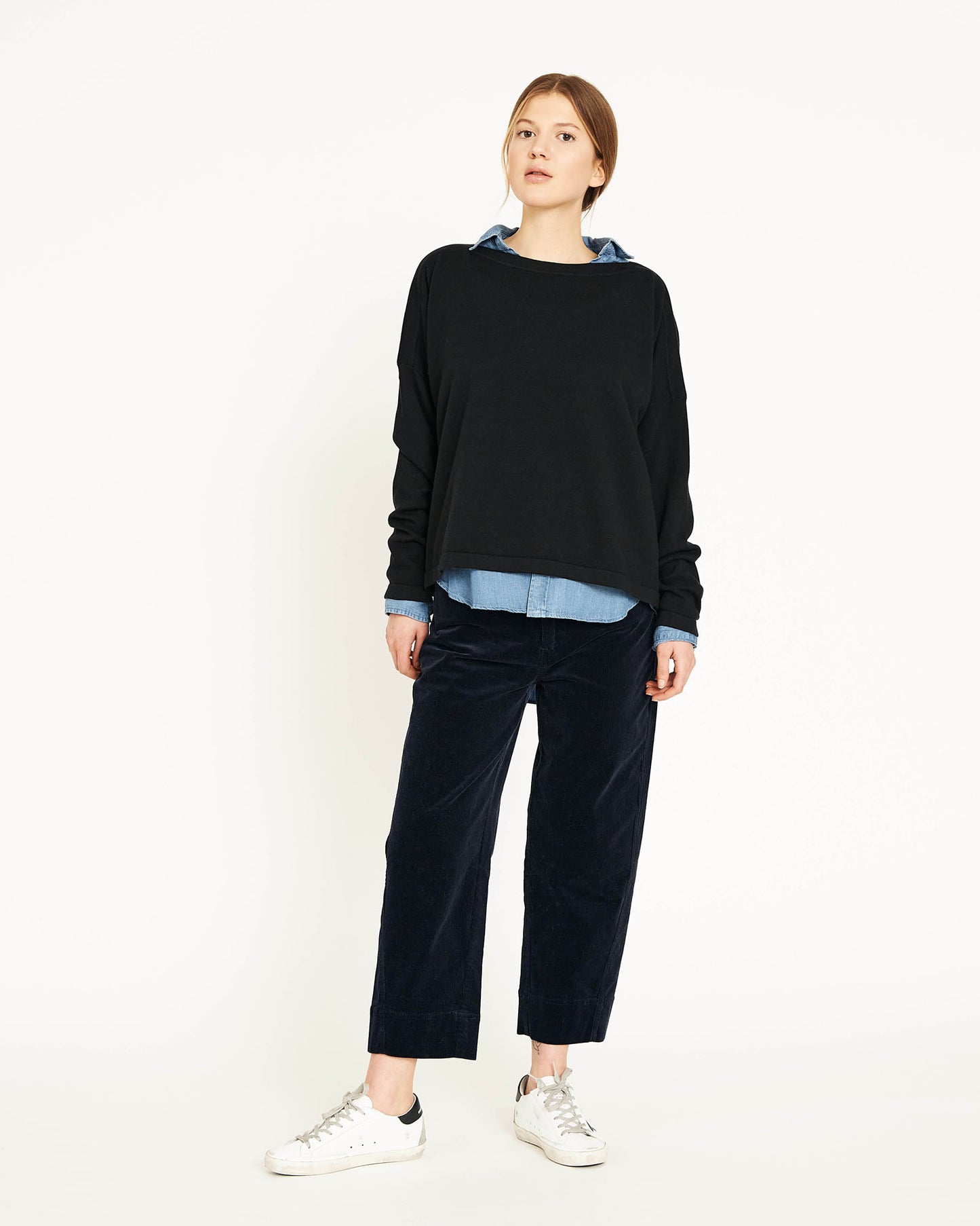 SHERRY cotton and cashmere sweater