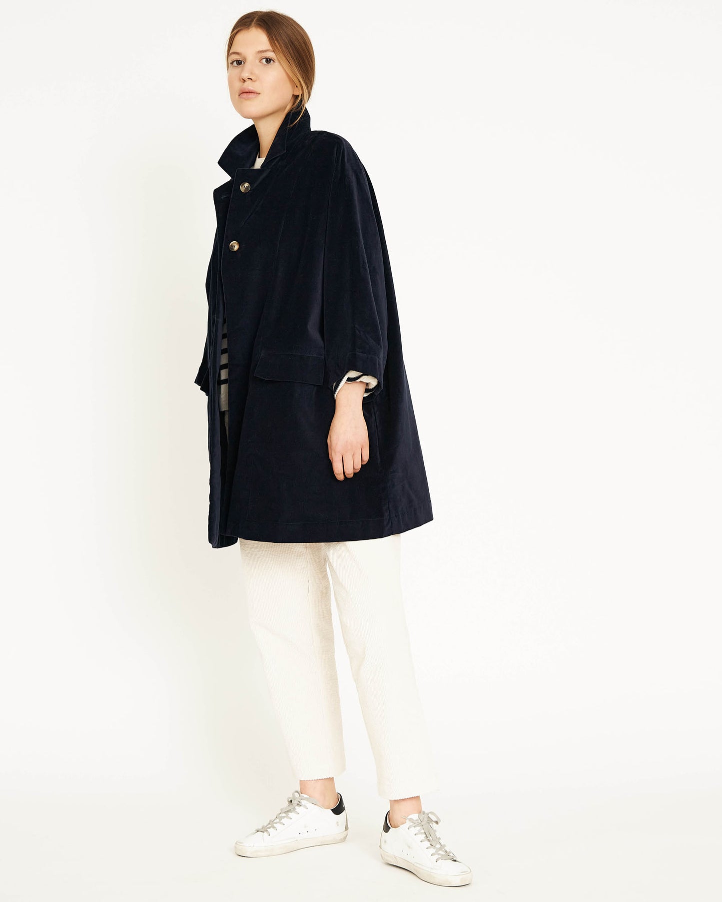 SLOANE velvet coat 