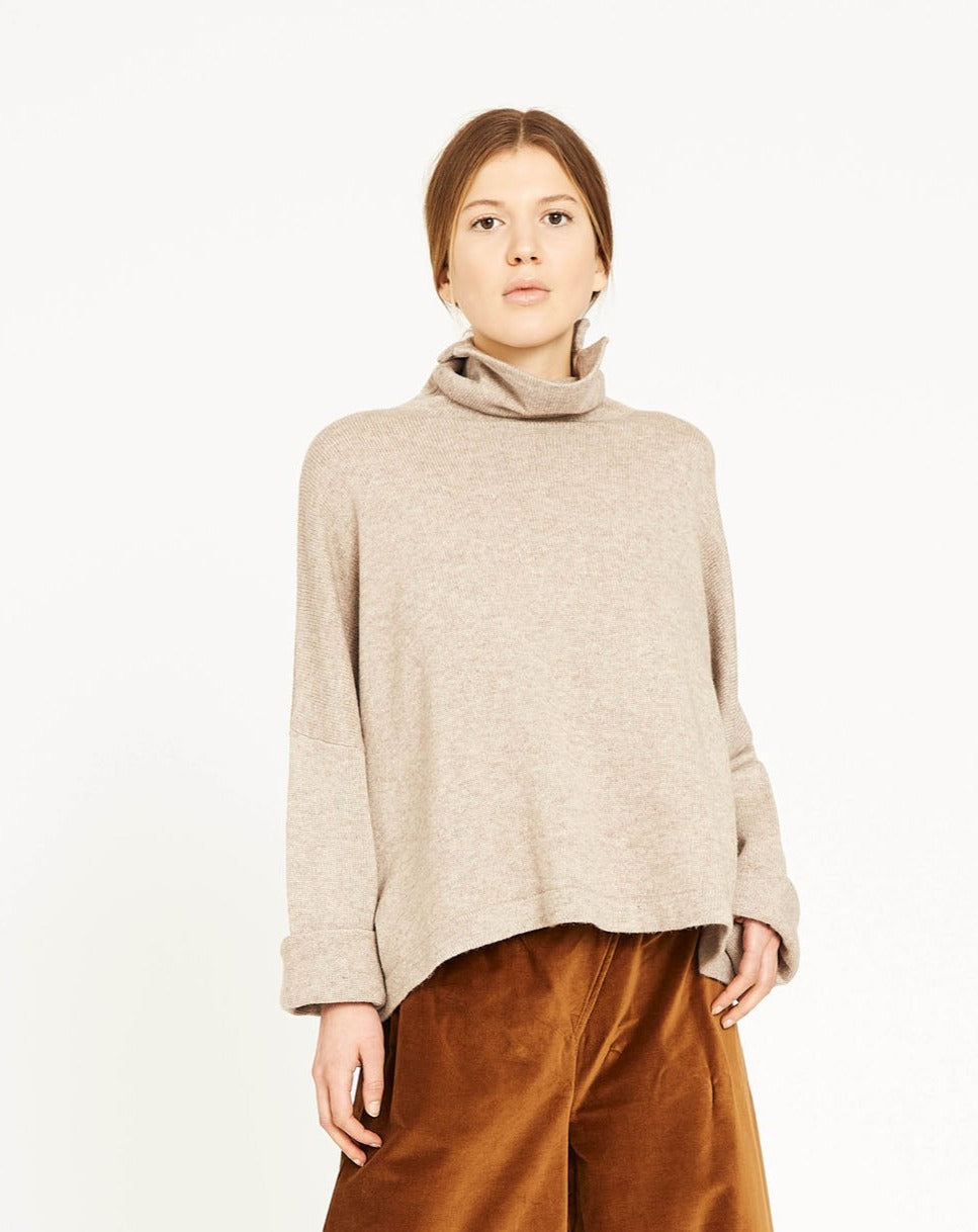 TANIA wool and cashmere sweater