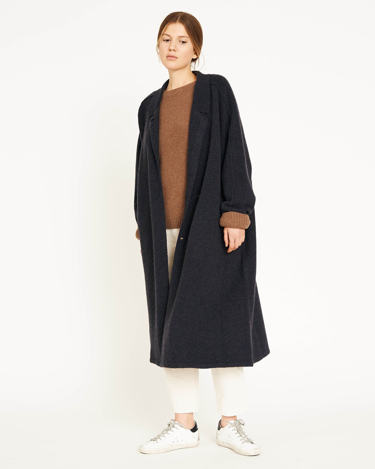 WILLOW wool and yak coat