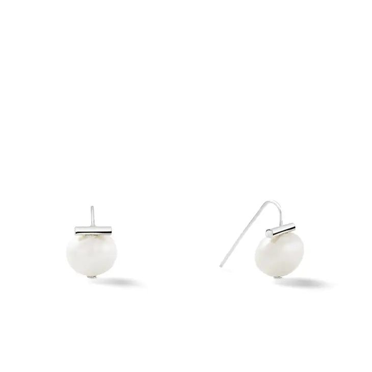 Sterling Baby Pebble Pearls earrings - CC+Co